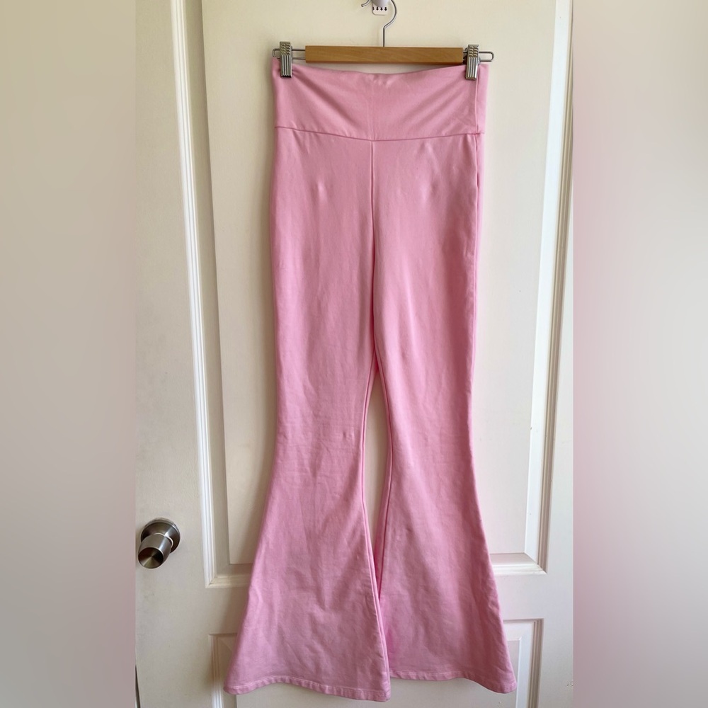 Edikted Y2k Pink Flared Women's Pants Size Small